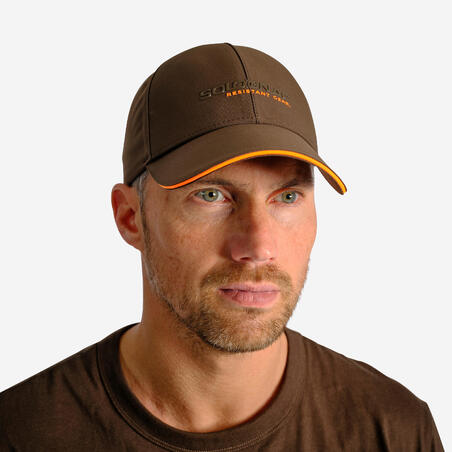 Casquette Chasse 500 Imperméable Marron