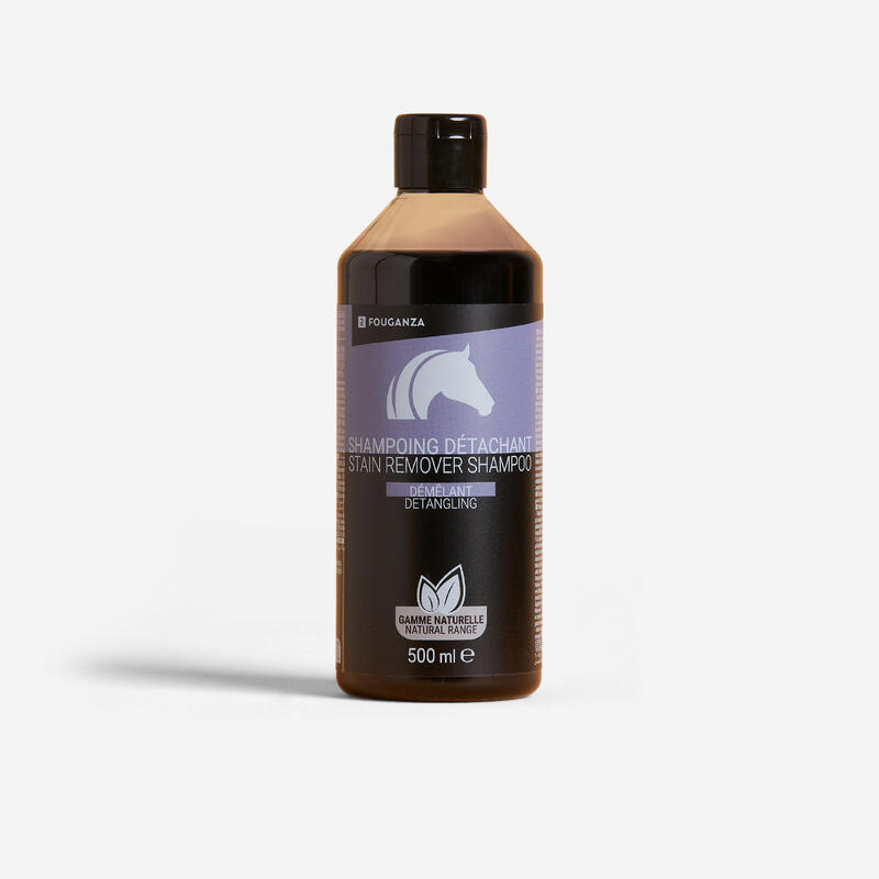 Ontvlekkende en ontwarrende shampoo paard en pony 500 ml