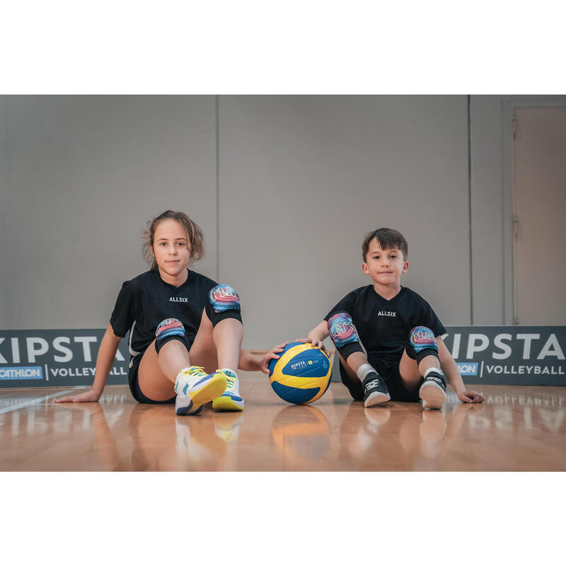 Genouillères de volley-ball VKP100 noires "Let's play"