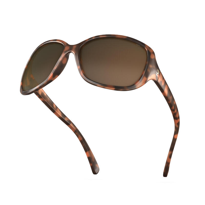 Sonnenbrille Wandern MH530 Havana Damen Kategorie 3 