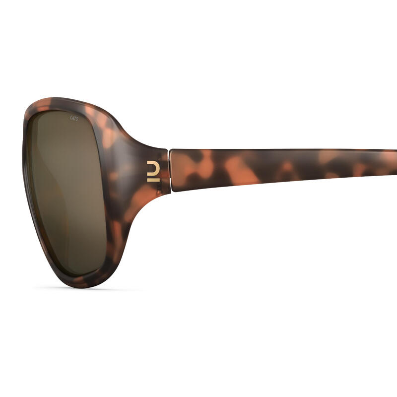 Sonnenbrille Wandern MH530 Havana Damen Kategorie 3 