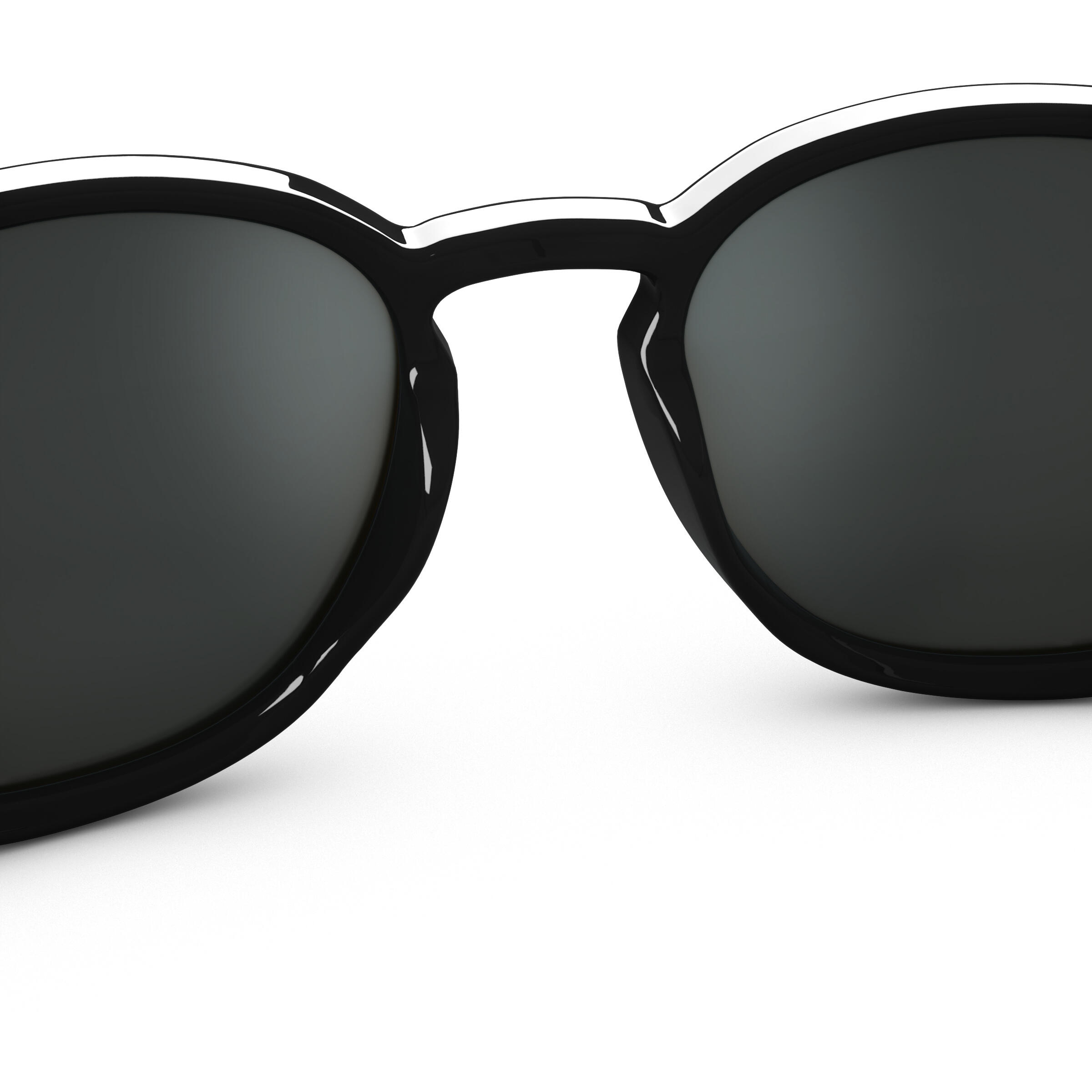 Bassdash V02 Polarized UV Protection Sport Sunglasses for Fishing Driving Hiking Frame-Matte Black/Lens-Grey