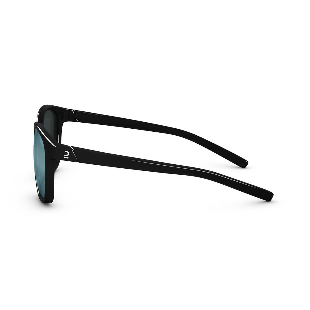Turistické slnečné okuliare MH160 polarizačné kategória 3 čierne