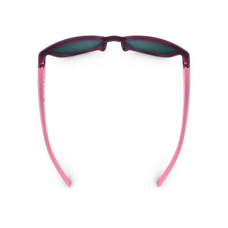 Сонцезахисні окуляри MH160 для туризму для дорослих категорія 3 бордові/рожеві