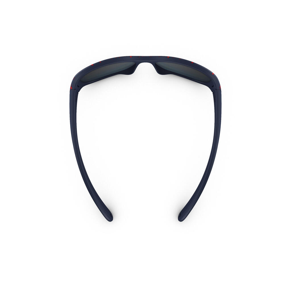 Lunettes de soleil randonnée - MH K120 - enfant 2-4 ans - catégorie 4 bleu rouge