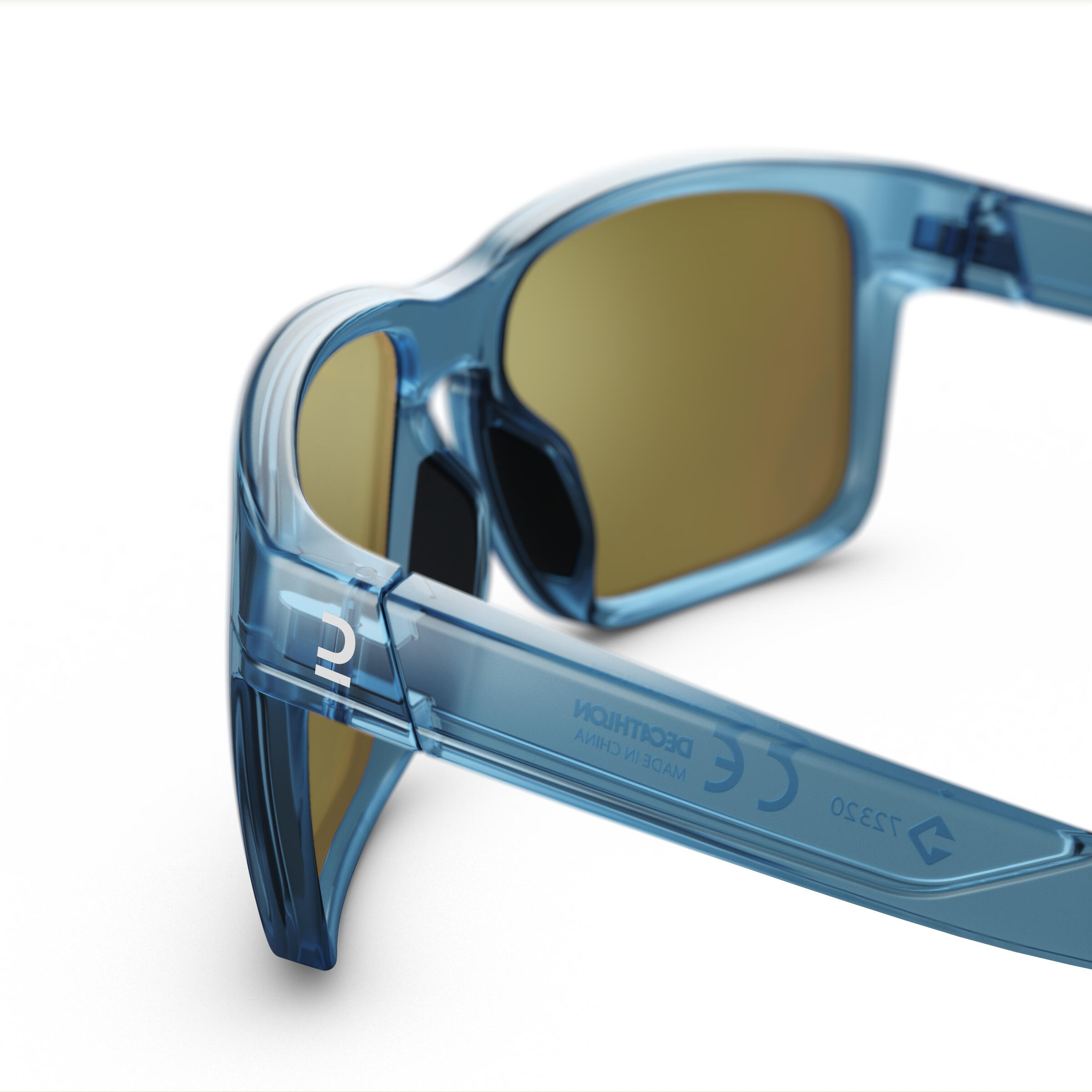 Hiking Category 3 Sunglasses - MH 530 Blue - QUECHUA