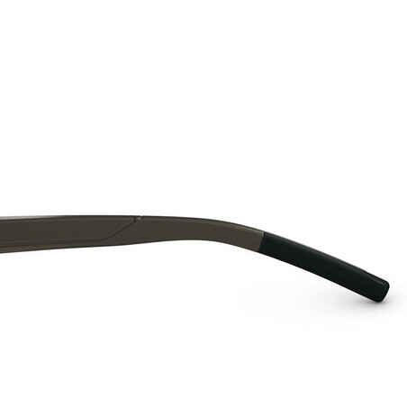3 kategorijos žygių akiniai nuo saulės suaugusiesiems „MH530“, juodi ir sidabro spalvos