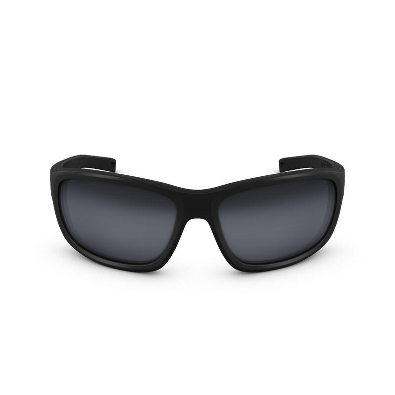 Zonnebril voor wandelen volwassenen MH500 categorie 3 zwart