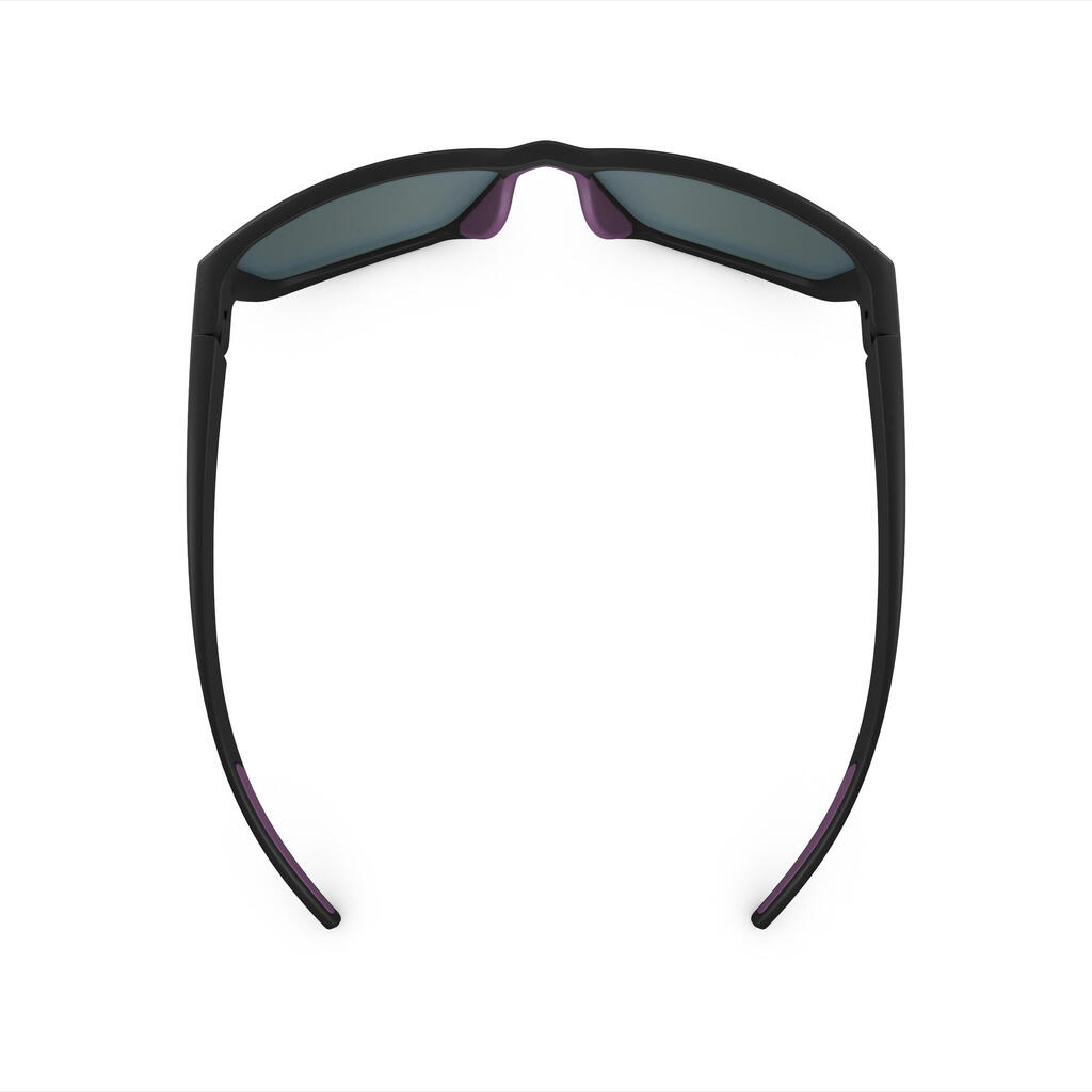 Sonnenbrille Wandern MH550W Erwachsene Damen Kategorie 3 schwarz