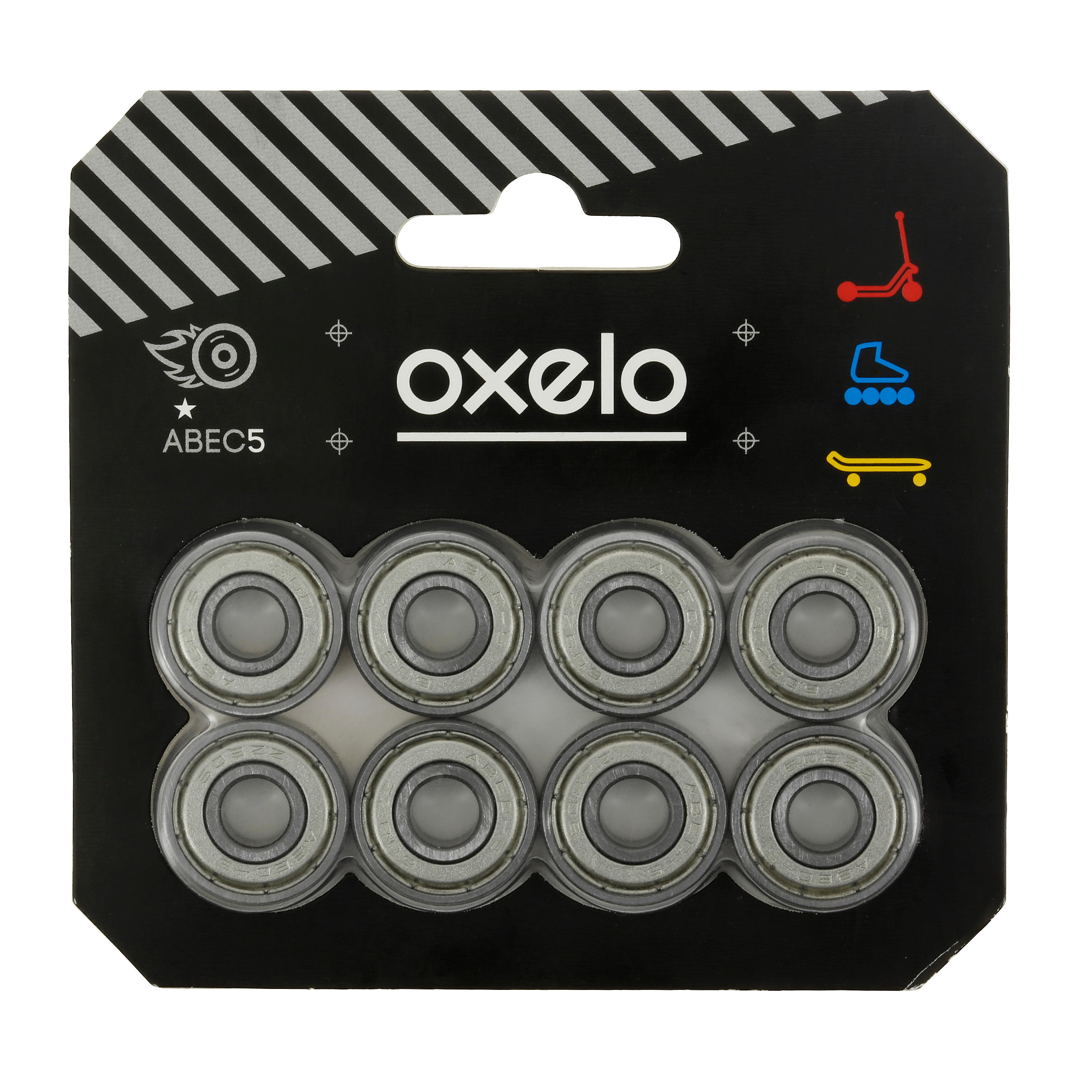 Roller Bearings 8-Pack - ABEC 5