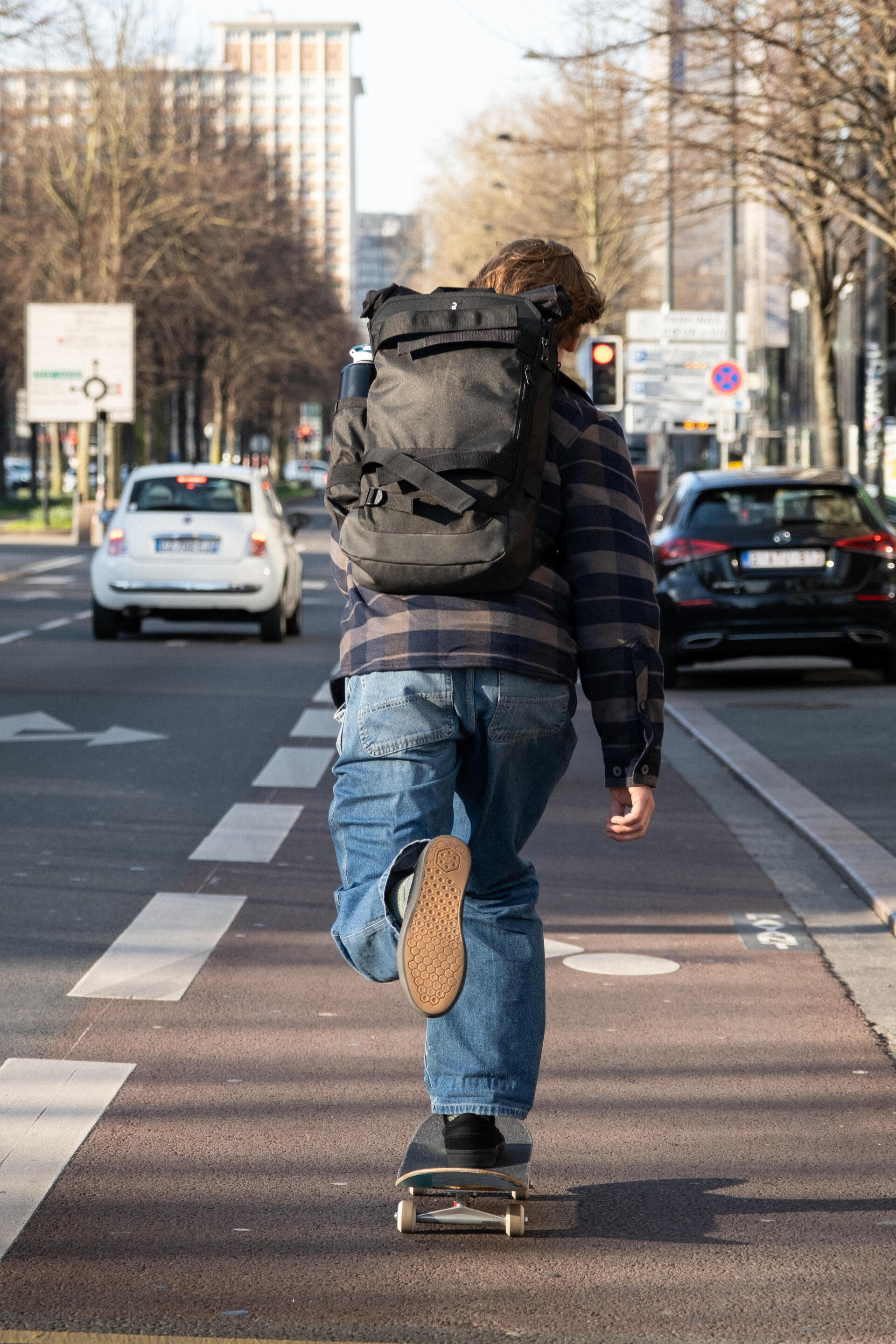 Decathlon Skate Brand Backpacks Rolltop Skateboard Backpack