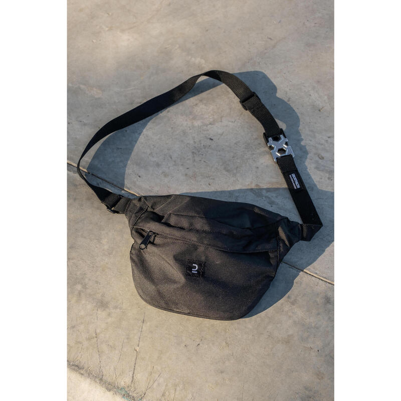 Skate-Gürteltasche mit integriertem Skate-Tool - WB500 schwarz