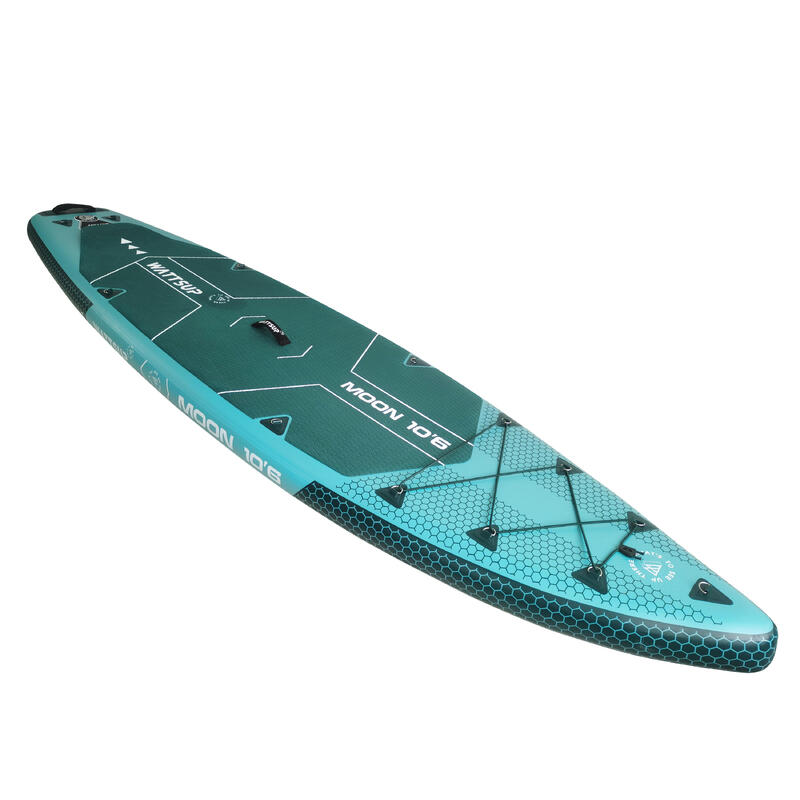 PACK (PLANCHE, POMPE, PAGAIE) STAND UP PADDLE GONFLABLE WATTSUP MOON 10'6 COMBO