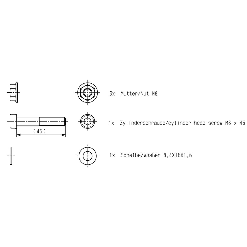 Motor Screw Kit Drive Cmag