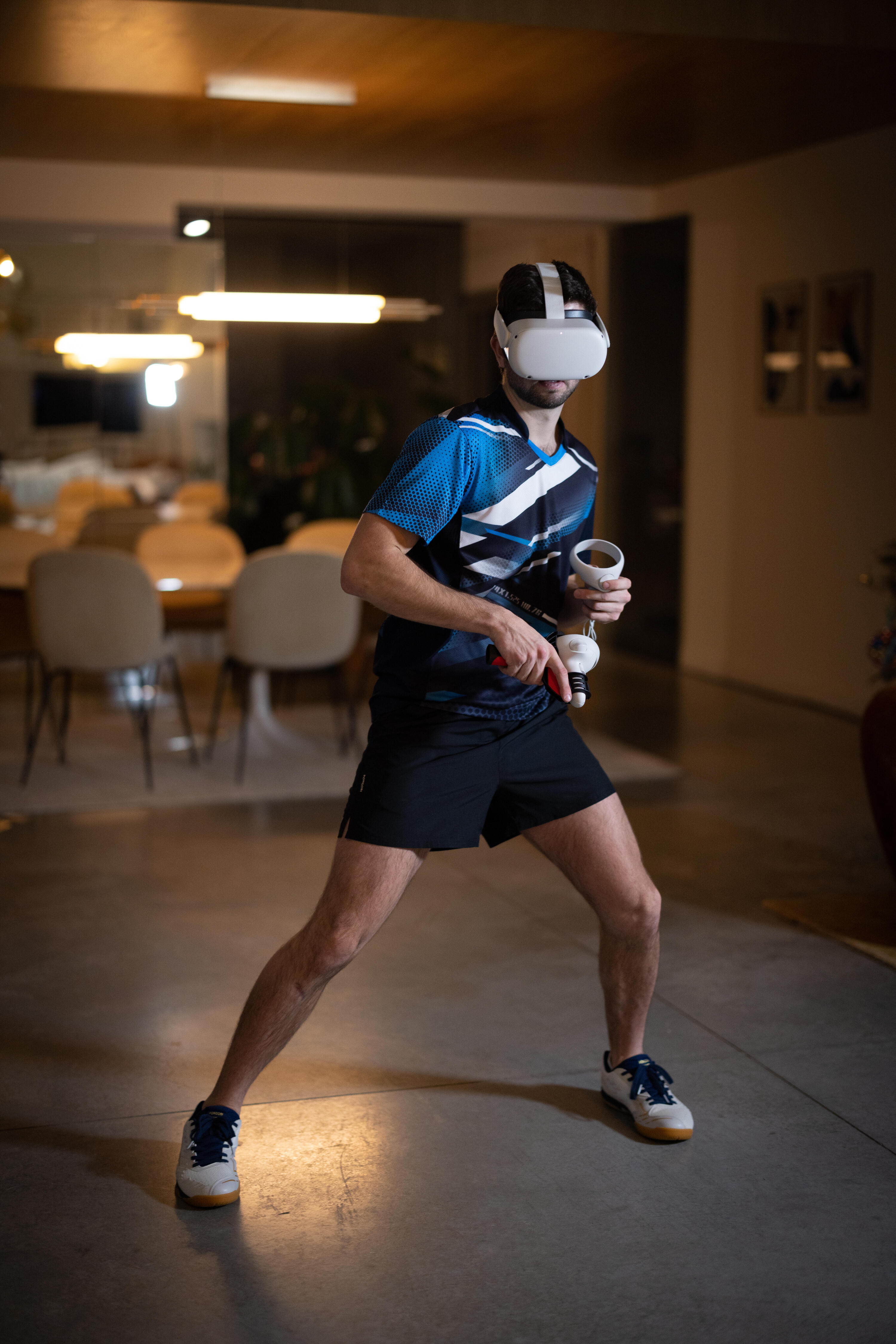 Adapter do tenisa stołowego VR PAD 500 do Meta Quest 2 dla leworęcznych 12/22