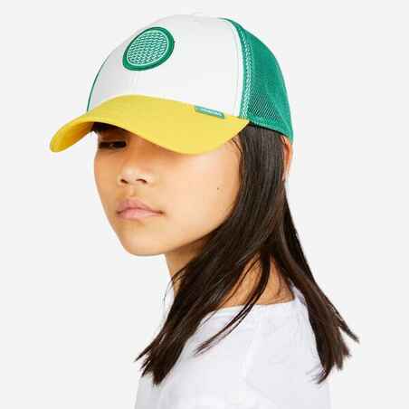 Gorra Vela Sailing 500 Adulto Blanco Verde Náutica