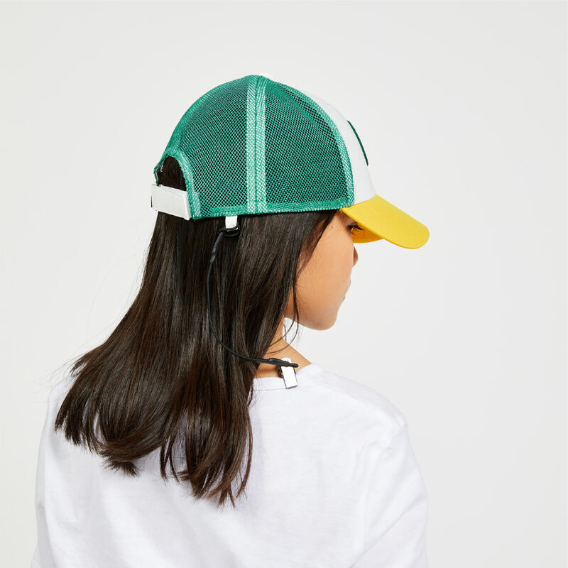 Cappellino vela bambino SAILING 500 bianco-verde