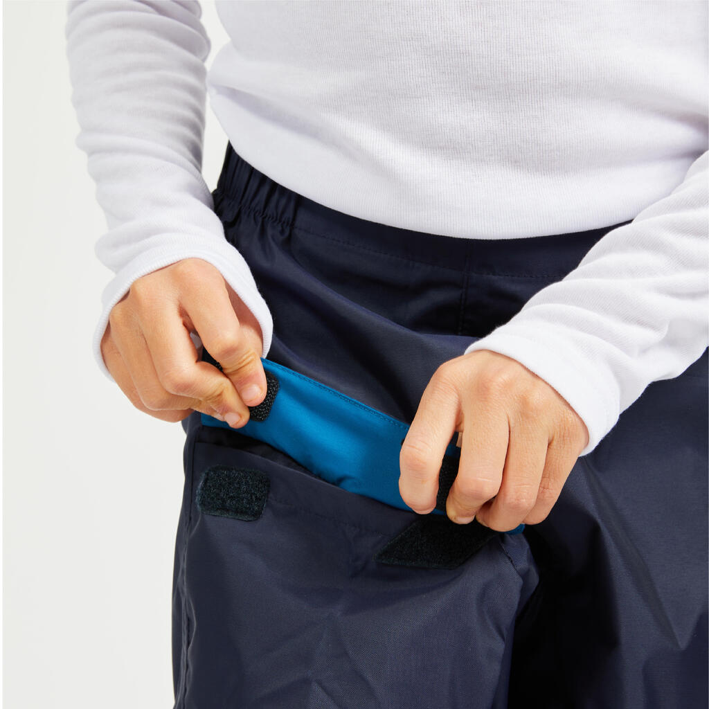 Überziehhose Regenhose Kinder - Sailing 100 marineblau