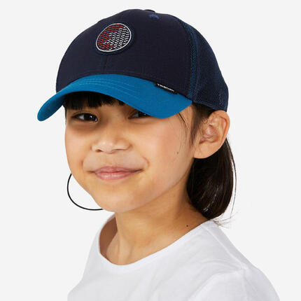 Casquette bateau enfant, 500 rouge marine