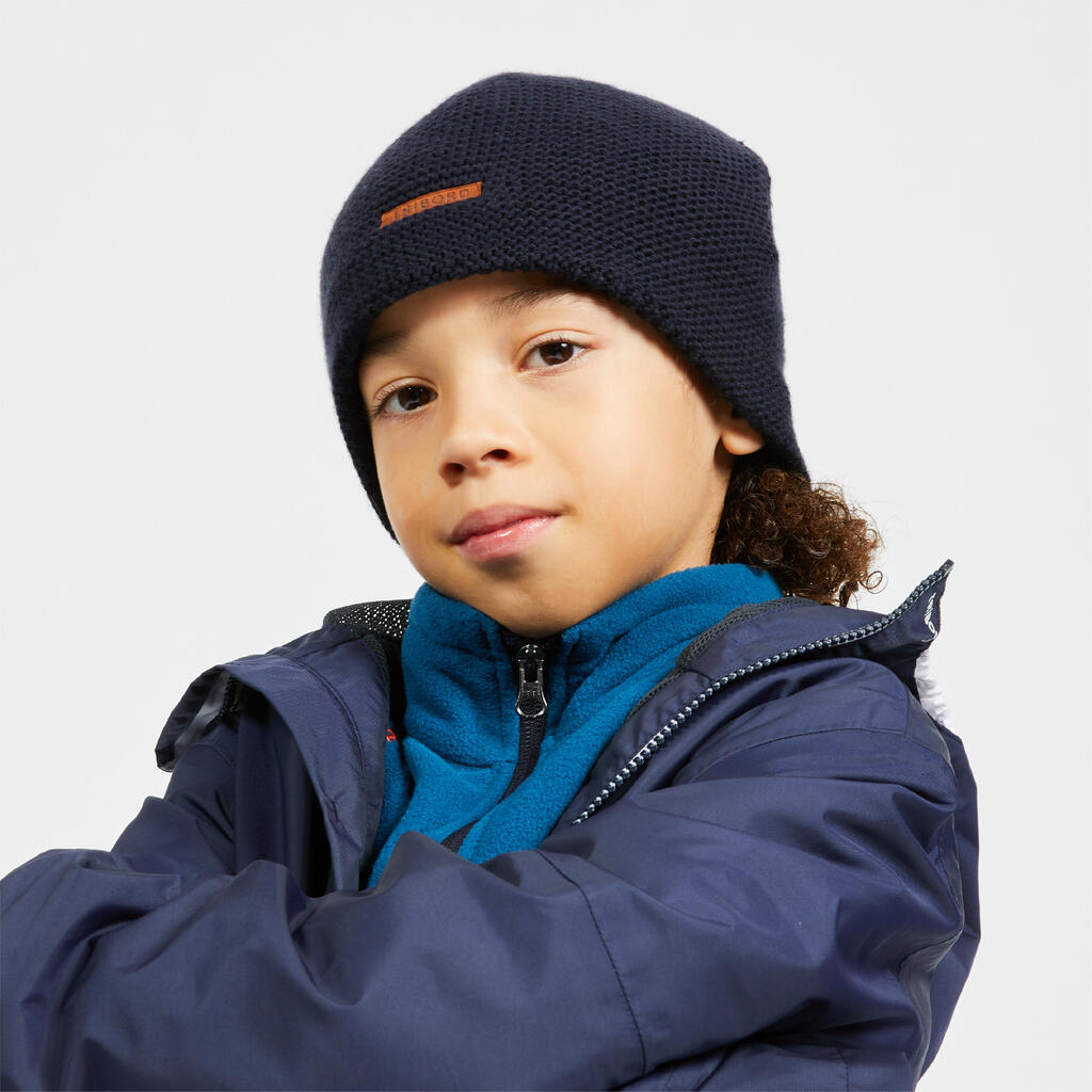 Kids' sailing windbreaker warm hat SAILING 100