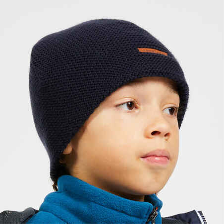 Kid's sailing warm and windproof beanie SAILING 100 - Dark Blue