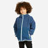 Fleecejacke Segeln Kinder Sailing 500 warm wendbar marineblau