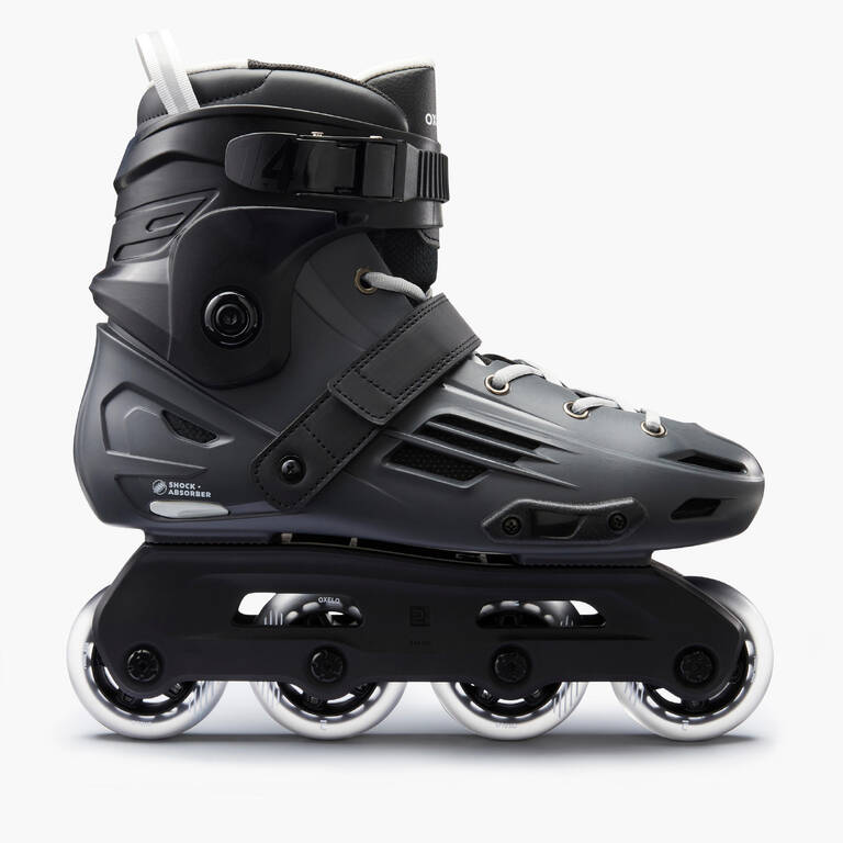 Adult Inline Skates MF140 Hard Shell - Grey