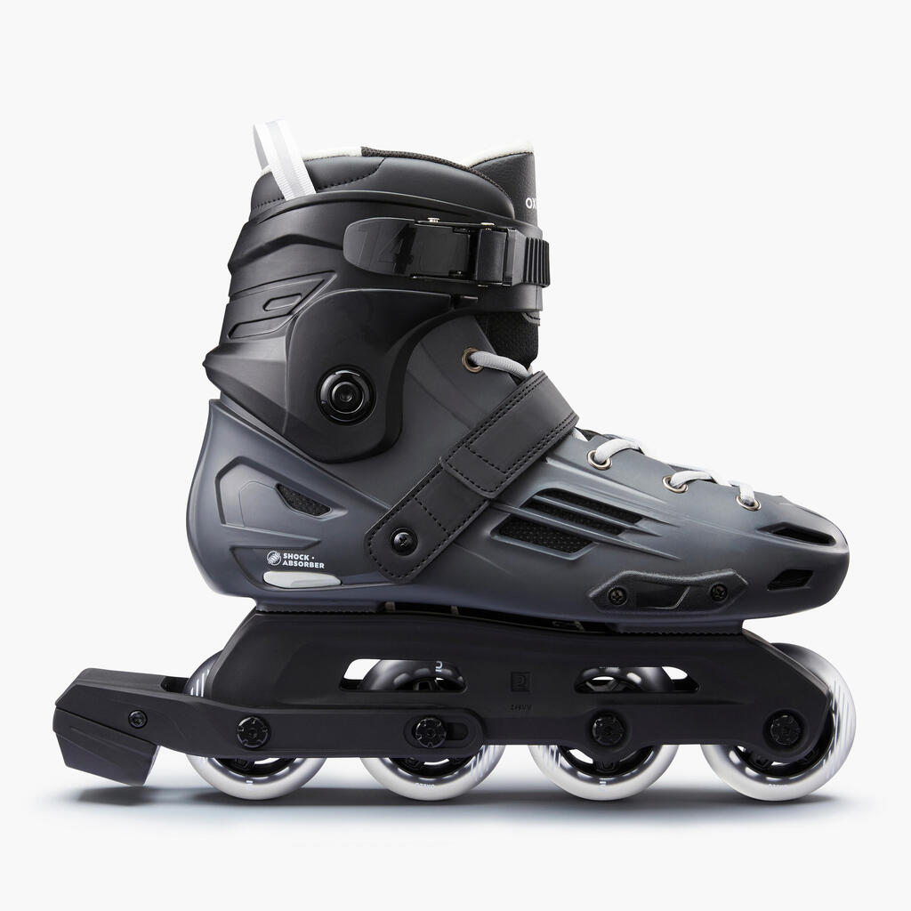 Inline Skates Inliner Damen/Herren - MF140 grau