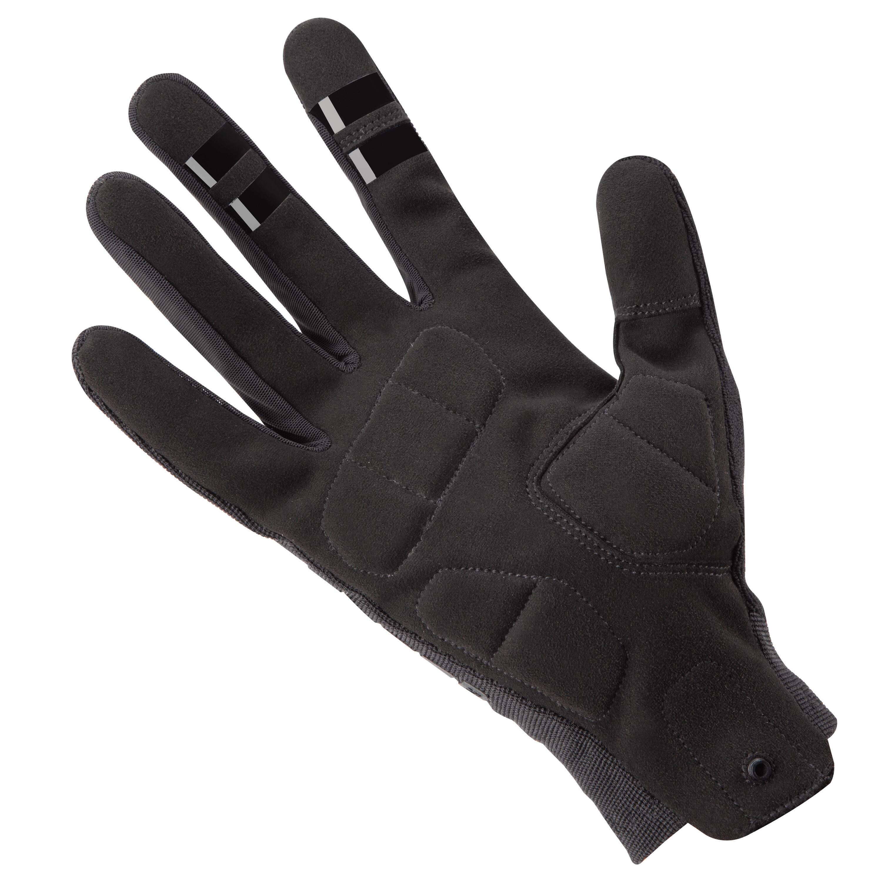 Gebraucht - Fahrrad Handschuhe MTB Komfort 500 schwarz  14/24