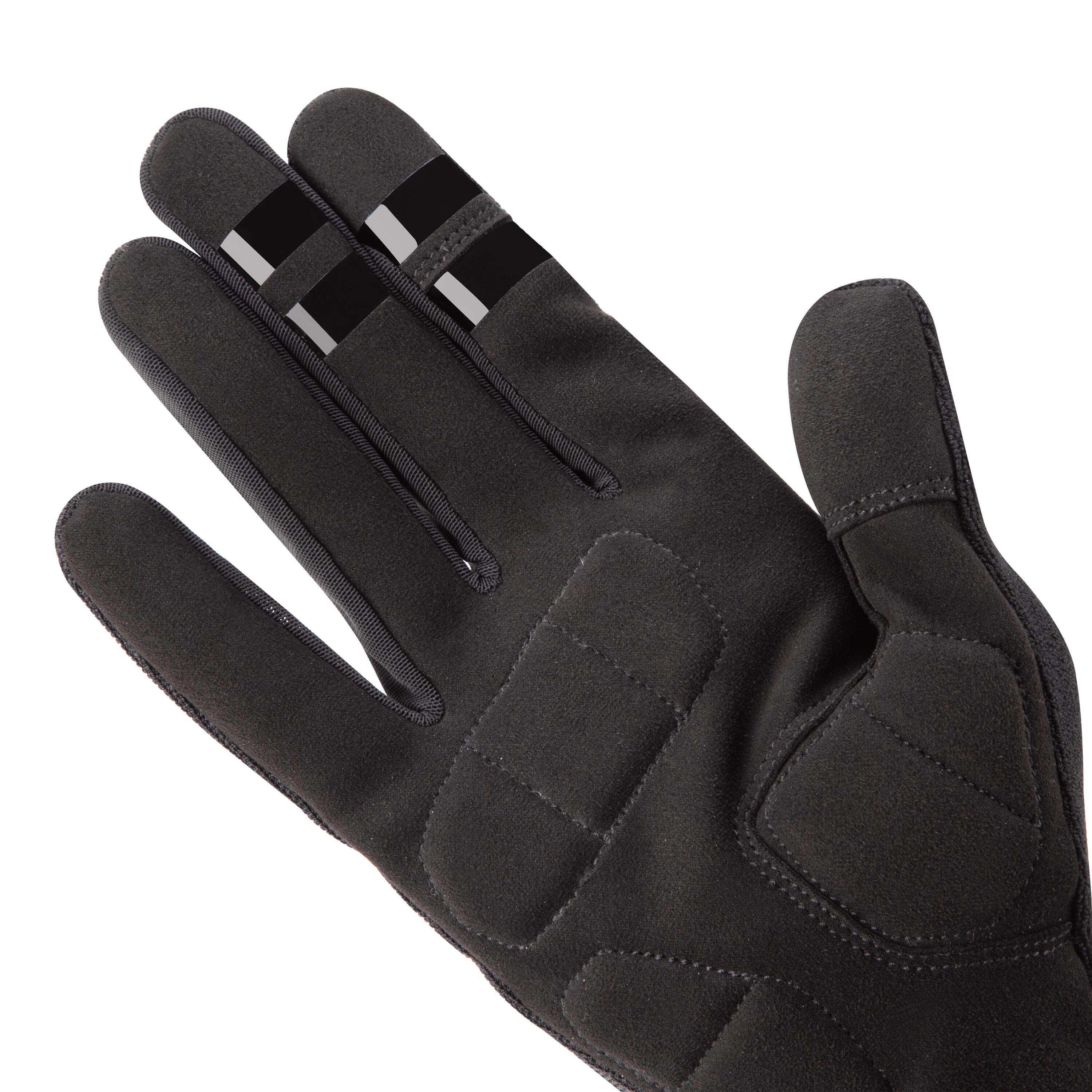 Gebraucht - Fahrrad Handschuhe MTB Komfort 500 schwarz  15/24