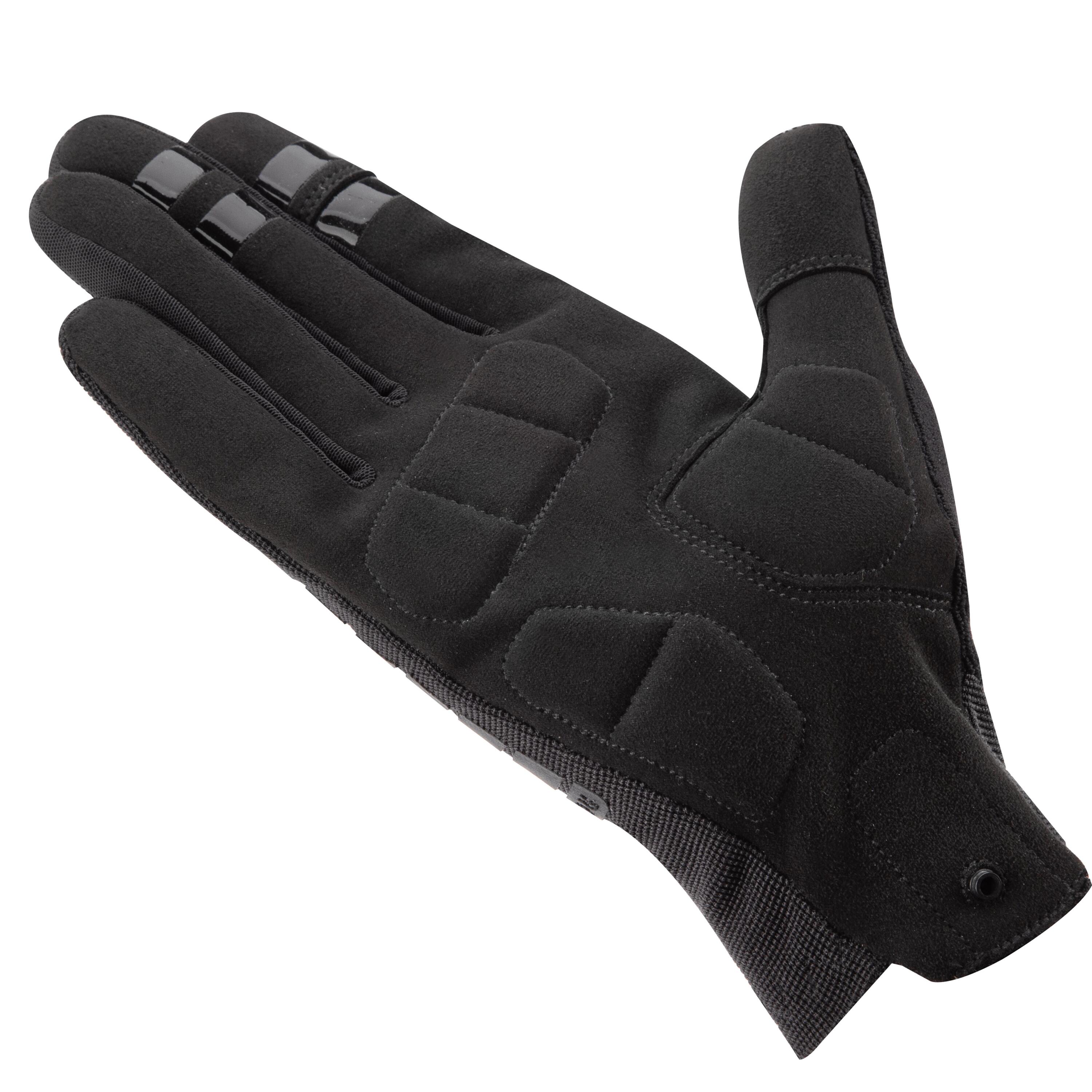 Gebraucht - Fahrrad Handschuhe MTB Komfort 500 schwarz  18/24