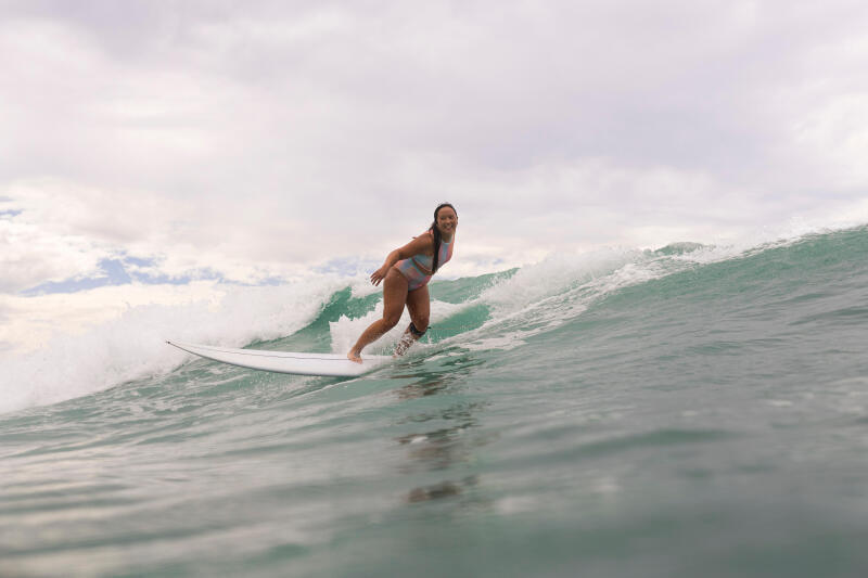Góra kostiumu kąpielowego surfingowego damska Olaian Blur