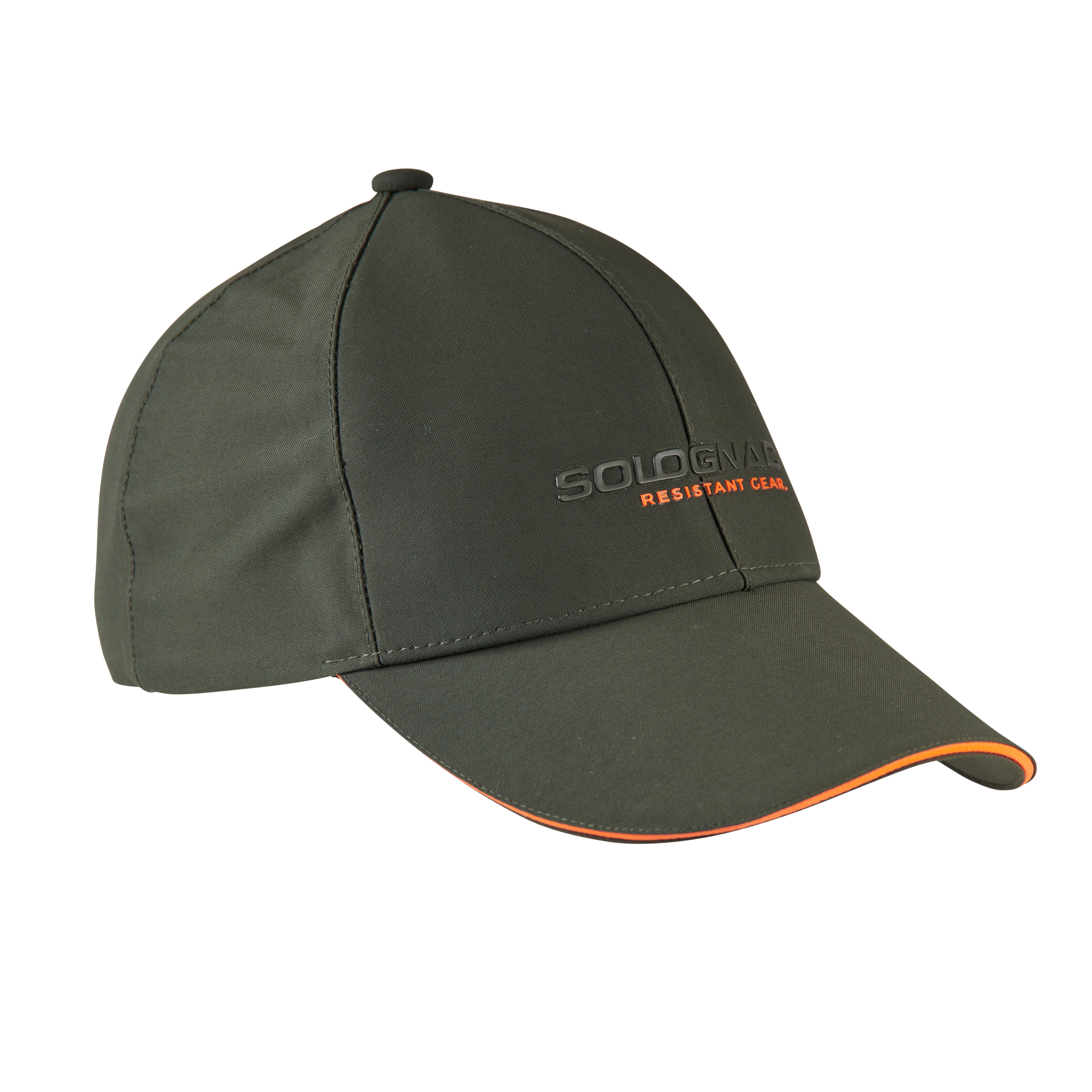 Waterproof Hunting Cap - SG 500 Green - SOLOGNAC
