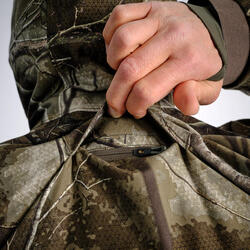 Warm and Silent Waterproof Jacket - Camo SOLOGNAC - Decathlon