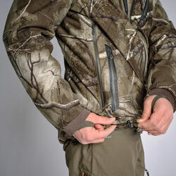 Warm and Silent Waterproof Jacket - Camo SOLOGNAC - Decathlon