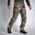 Lovecké kalhoty nešustivé nepromokavé hřejivé 900 maskovací vzor Treemetic
