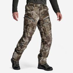 Pantalon chasse silencieux imperméable chaud camouflage treemetic 900