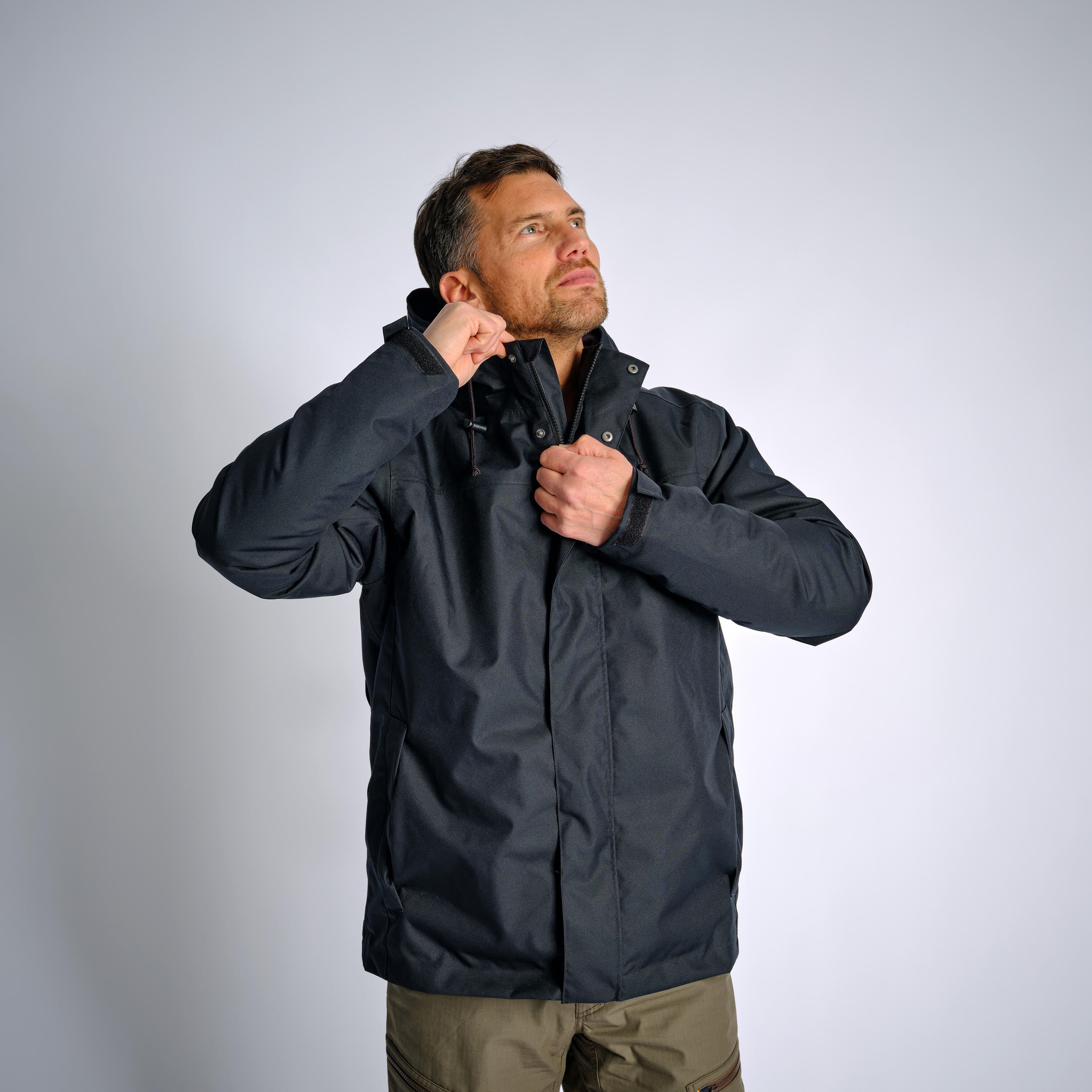 WARM WATERPROOF JACKET 100 BLACK