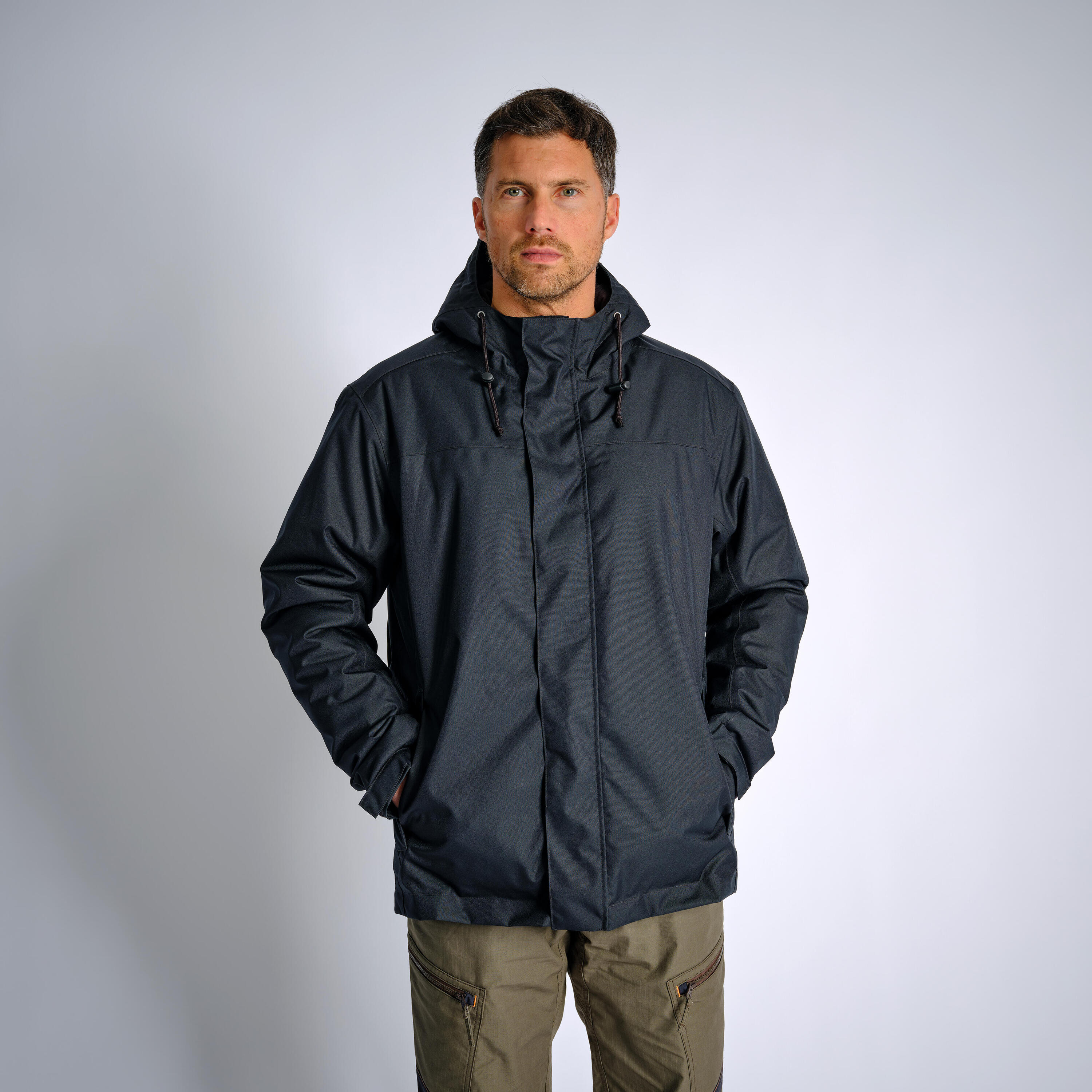 WARM WATERPROOF JACKET 100 BLACK 5/11