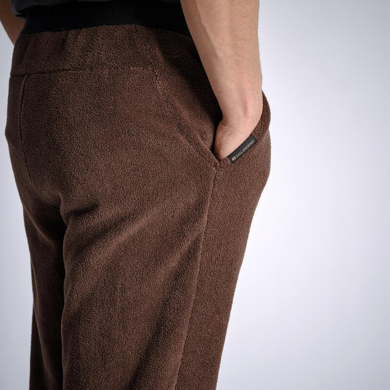 Pantalón Interior Solognac 500 Adulto Marrón Calido Polar