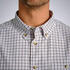 Mens Shirt 100 - White Checked