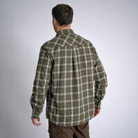 CHEMISE 100 A CARREAUX VERTE