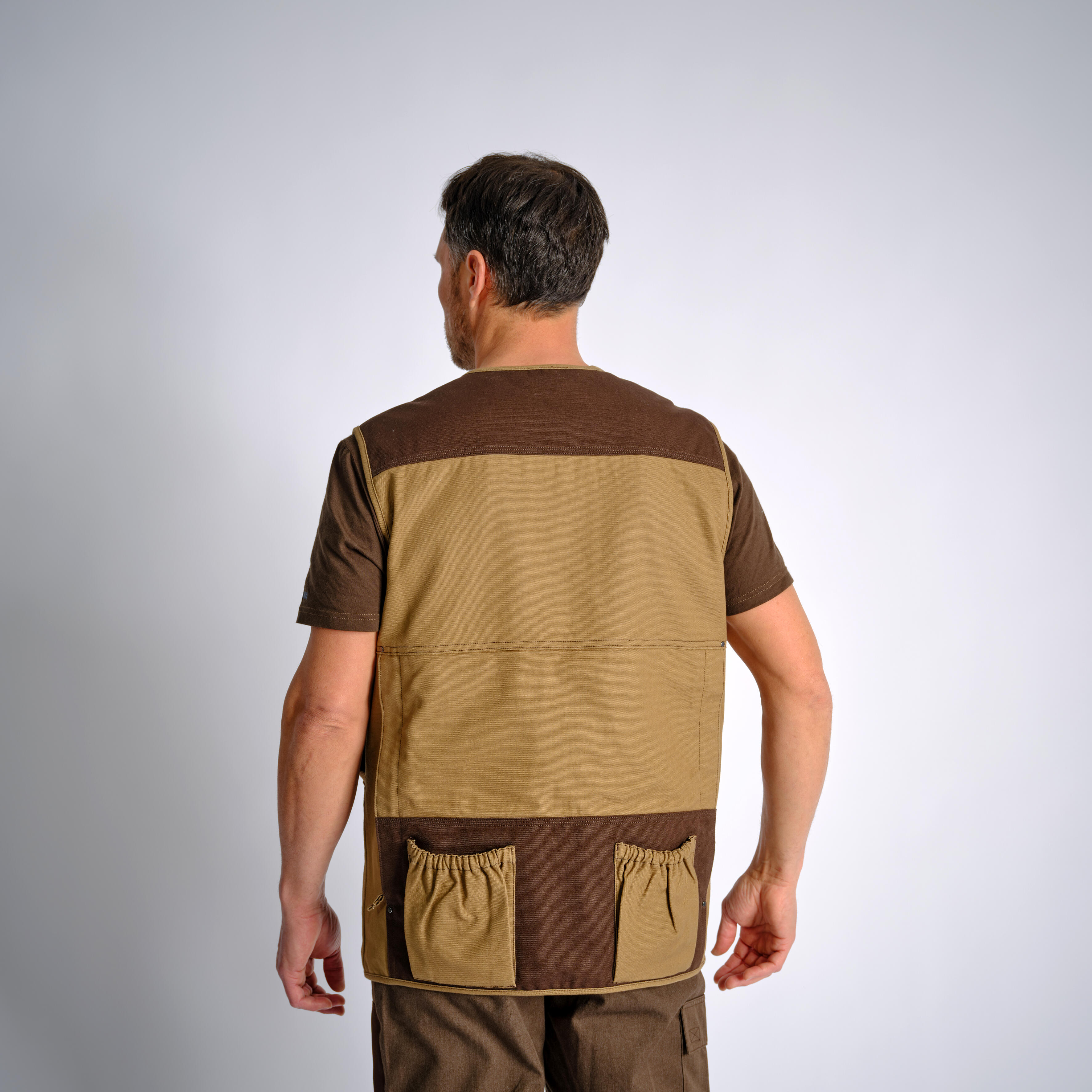 Gilet reporter multipoches decathlon sale