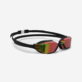 Swimming goggles mirror lenses b fast 900 black red