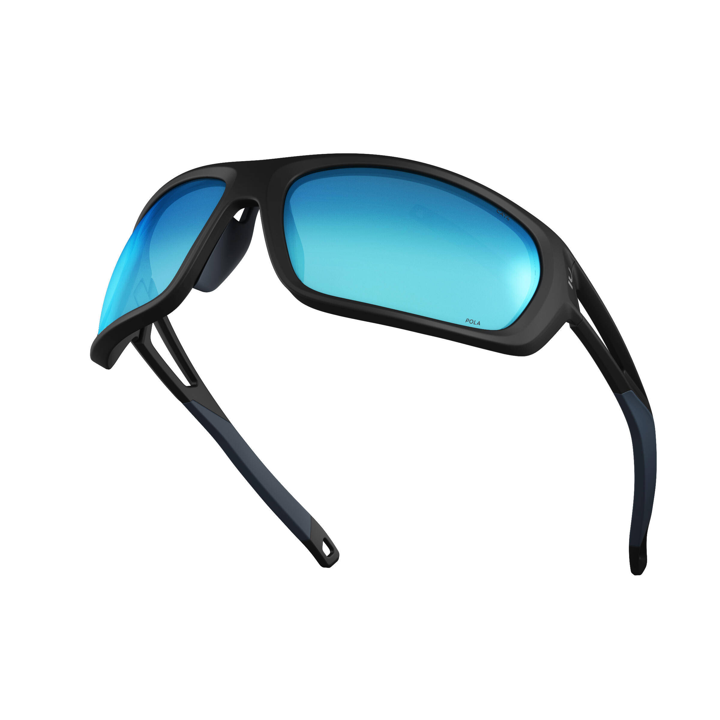 MH580 Anti UV Cat 4 Polarized Sunglasses Impact Resistant for Adult Hiking, Blac -  5