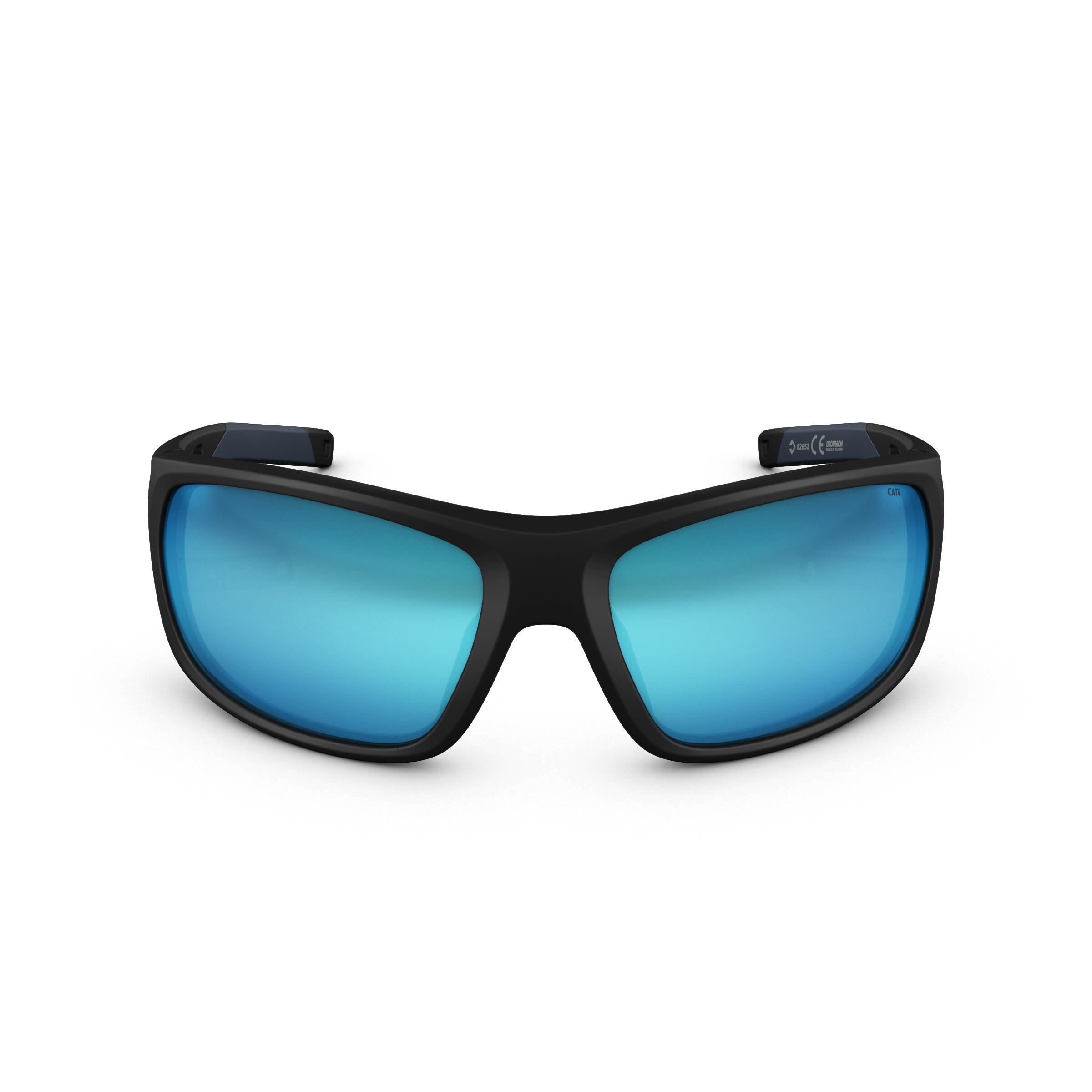 TOROE Eyewear with Matte Black Wrap Around Frame, Polarized CAT 4 Lens  Sunglasses - Walmart.com