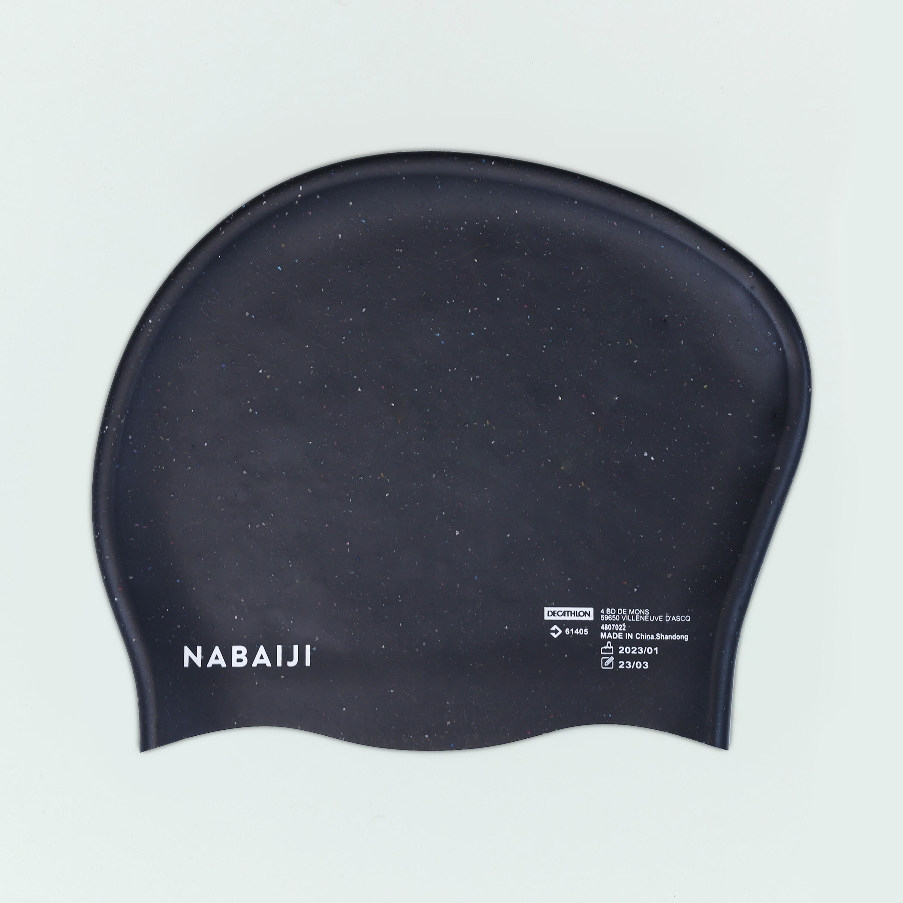 Silicone Swim Cap One size Long Hair - 500 - NABAIJI