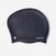 Bonnet de bain en silicone pour cheveux longs taille unique, noir