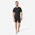 Shorty néoprène sous-combinaison de plongée sous-marine SCD 1mm noir/gris
