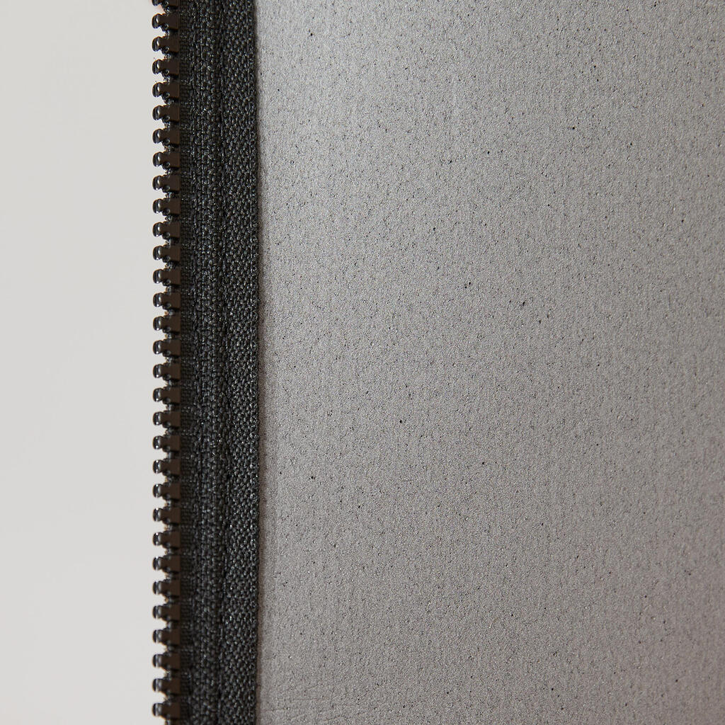 Īsais neoprēna niršanas apakštērps “SCD”, 1 mm, melns, pelēks
